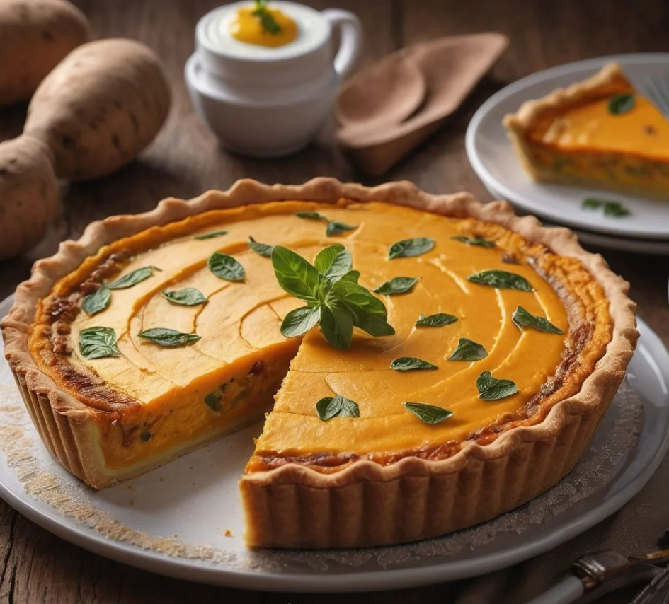 Sweet Potato Quiche